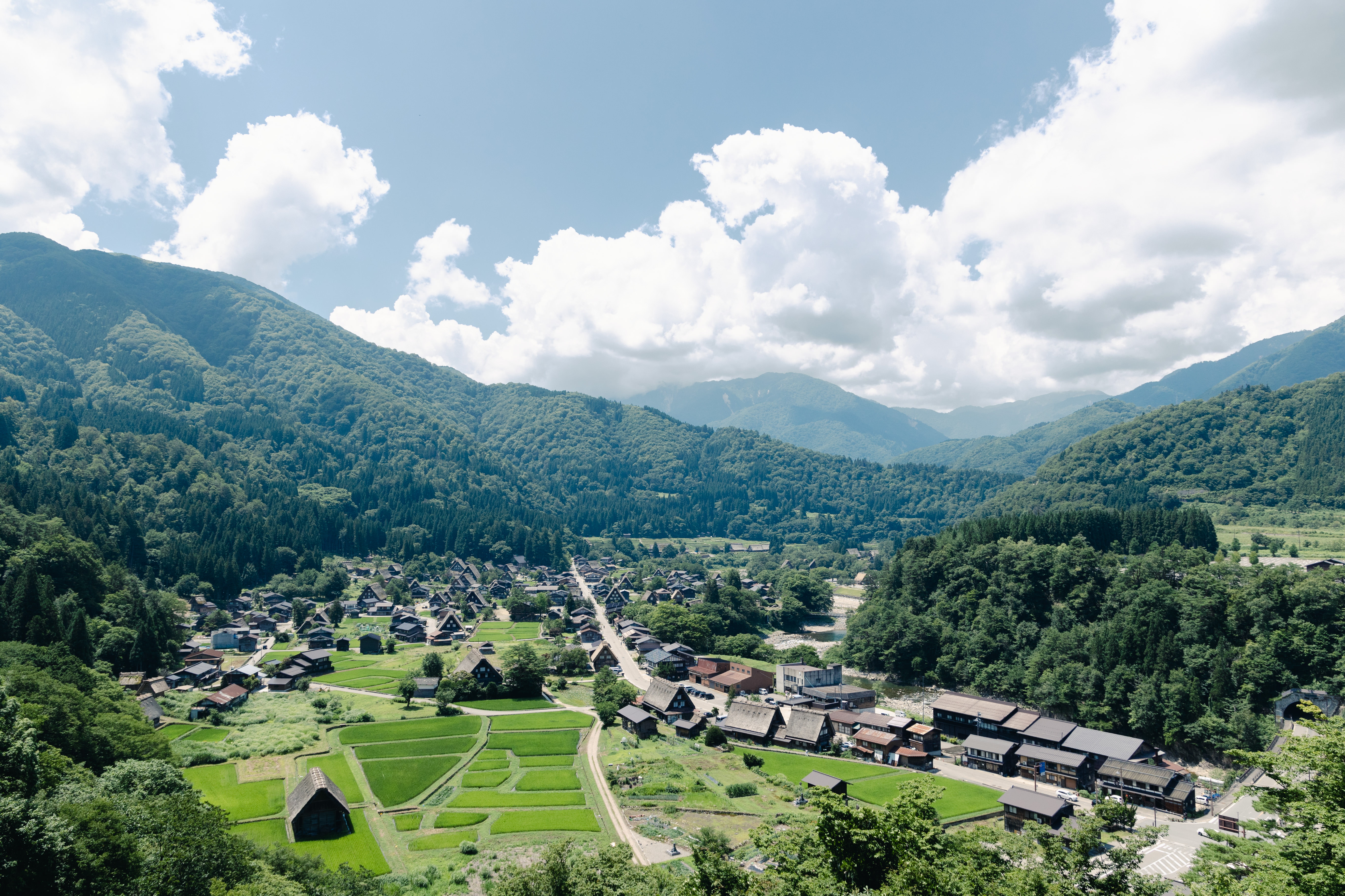 田舎の風景